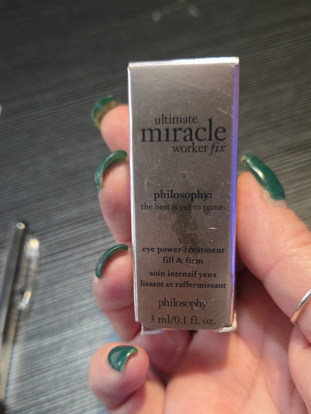 Philosophy Ultimate Miracle Worker Fix Eye Treatment - Silver Packaging
